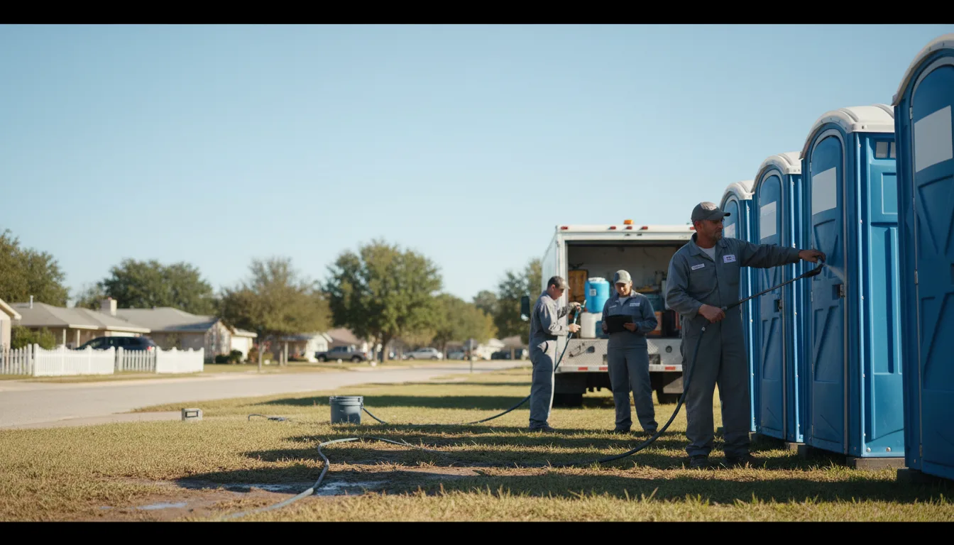 Long-Term Portable Toilet Rental in Goddard, KS near me